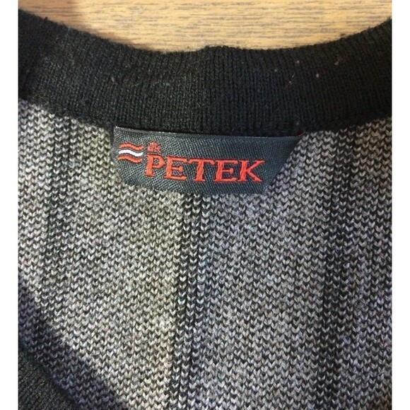 ILK Petek Cardigan Sweater Women's Size S Color Brown Striped Button Up Knit - Picture 4 of 11